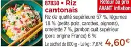 Thiriet 87830 Riz cantonais offre