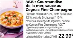 Thiriet 88845 Gourmandise de la mer, sauce au Cognac Fine Champagne offre
