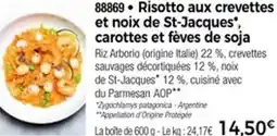 Thiriet 88869 Risotto aux crevettes et noix de St-Jacques*, carottes et fèves de soja offre
