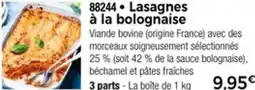 Thiriet 88244 Lasagnes à la bolognaise offre
