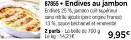 Thiriet 87855 Endives au jambon offre