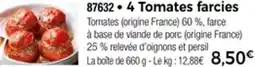 Thiriet 87632 4 Tomates farcies offre