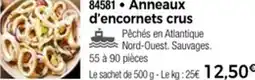 Thiriet 84581 Anneaux d'encornets crus offre