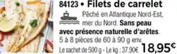 Thiriet 84123 Filets de carrelet offre