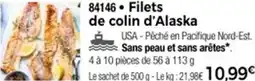 Thiriet 84146 Filets de colin d'Alaska offre