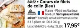 Thiriet 84162 Cœurs de filets de colin lieu offre