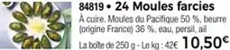 Thiriet 84819 24 Moules farcies offre