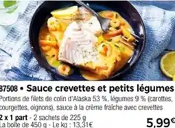 Thiriet 87508 Sauce crevettes et petits légumes offre
