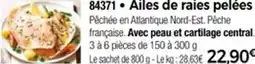 Thiriet 84371 Ailes de raies pelées offre
