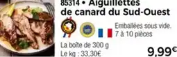 Thiriet 85314 Aiguillettes de canard du Sud-Ouest offre