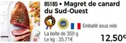 Thiriet 85185 Magret de canard du Sud-Ouest offre