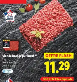 Lidl Viande hachée pur bœuf offre