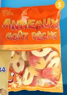 Lidl Anneaux goût pêche offre