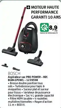 Eureka Ma Maison Bosch offre