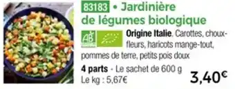 Thiriet Jardinière de légumes biologique offre