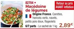 Macédoine de légumes
