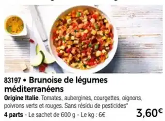 Thiriet Brunoise de légumes méditerranéens offre