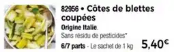 Thiriet Côtes de blettes coupées offre