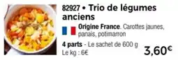 Thiriet Trio de légumes anciens offre