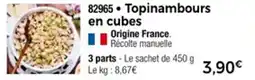 Thiriet Topinambours en cubes offre