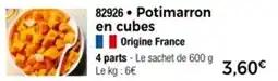 Thiriet Potimarron en cubes offre