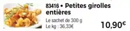 Thiriet Petites girolles entières offre