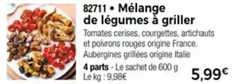 Thiriet Mélange de légumes à griller offre