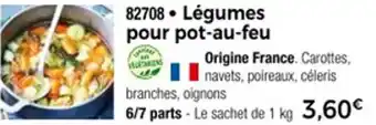 Thiriet Légumes pour pot au feu offre
