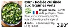 Thiriet Poêlée cuisinée aux légumes verts offre