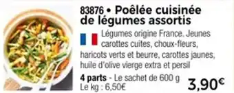 Thiriet Poêlée cuisinée de légumes assortis offre