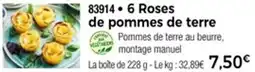 Thiriet 6 roses de pommes de terre offre