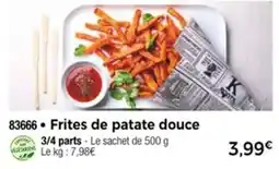 Thiriet Frites de patate douce offre