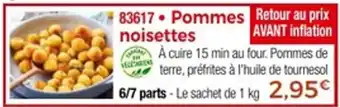Thiriet Pommes noisettes offre
