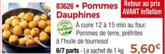 Thiriet Pommes dauphines offre