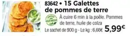 Thiriet 15 galettes de pommes de terre offre