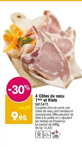 Croque Gel 4 Côtes de veau offre