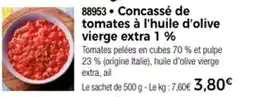 Thiriet Concassé de tomates à l'huile d'olive vierge extra 1 offre