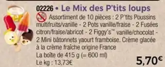 Thiriet Le mix des p'tits loups offre