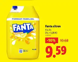 Lidl FANTA Citron offre