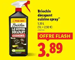 Lidl BRIOCHIN décapant cuisine spray offre