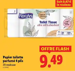 Lidl Papier toilette parfumé 4 plis offre