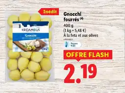 Lidl Gnocchi fourrés offre