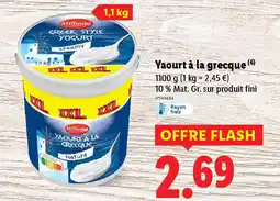 Lidl Yaourt à la grecque offre