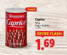 Lidl CAPRICE offre
