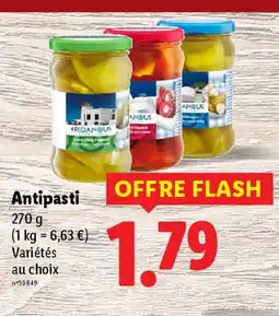 Lidl Antipasti offre