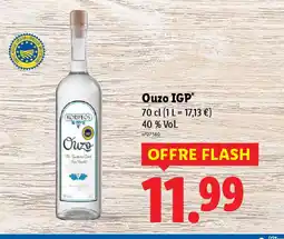 Lidl Ouzo IGP offre