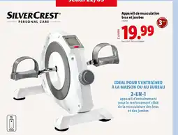 Lidl SILVERCREST Appareil de musculation bras et jambes offre