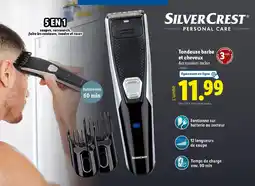 Lidl SILVER CREST Tondeuse barbe et cheveux offre