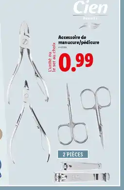 Lidl Accessoire de manucure/pédicure offre
