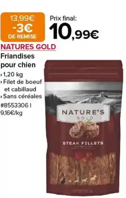Costco NATURE'S GOLD Friandises pour chien offre